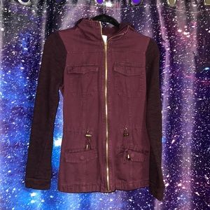 Full Tilt Burgundy Jacket Used- S